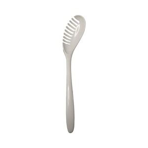 HUTZLER WHITE‎ MELAMINE #534 PASTA SPAGHETTI STRAINING COOKING  SPOON FORK